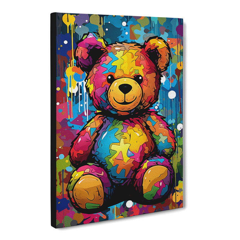 Modern Wall Art - Wrapped Canvas, 60cm H x 40cm W x 3cm D