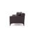 Elegant 3-Seat Sofa, Anthracite Color, 84.6 x 34.3 x 33.9 Inches | Durable Beech Wood & Chipboard Frame, 100% Polyester Fabric | Comfortable Fixed Cushions with Foam & Feather, 2 Pillows Included, Stylish Addition to Living Room-1172703402-1172703401