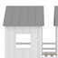 Lit superposé avec glissade et fenêtres House
