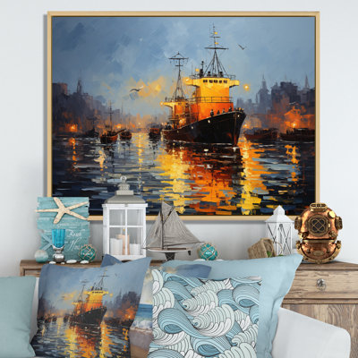 Port Harbor Symphony Pointillism