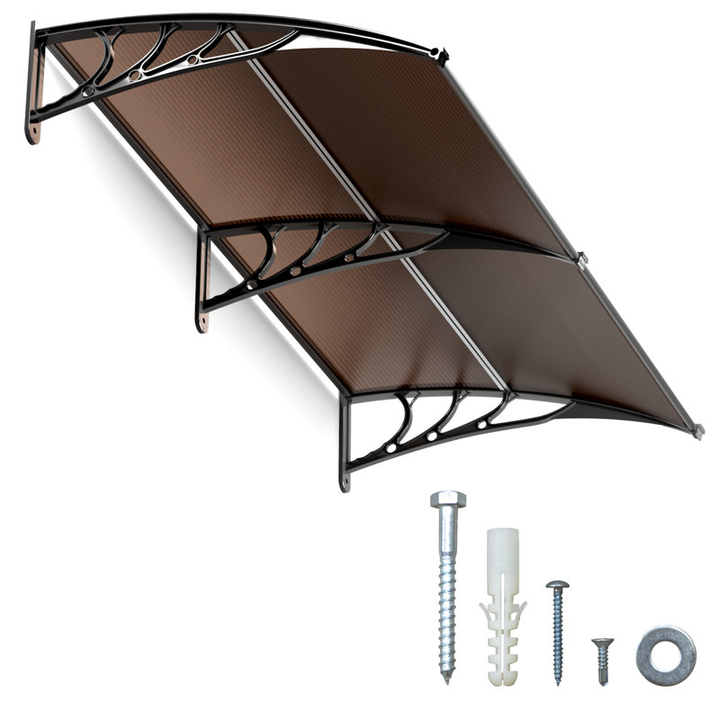 Window Door Awning, 80" H x 37.4" W x 40" D