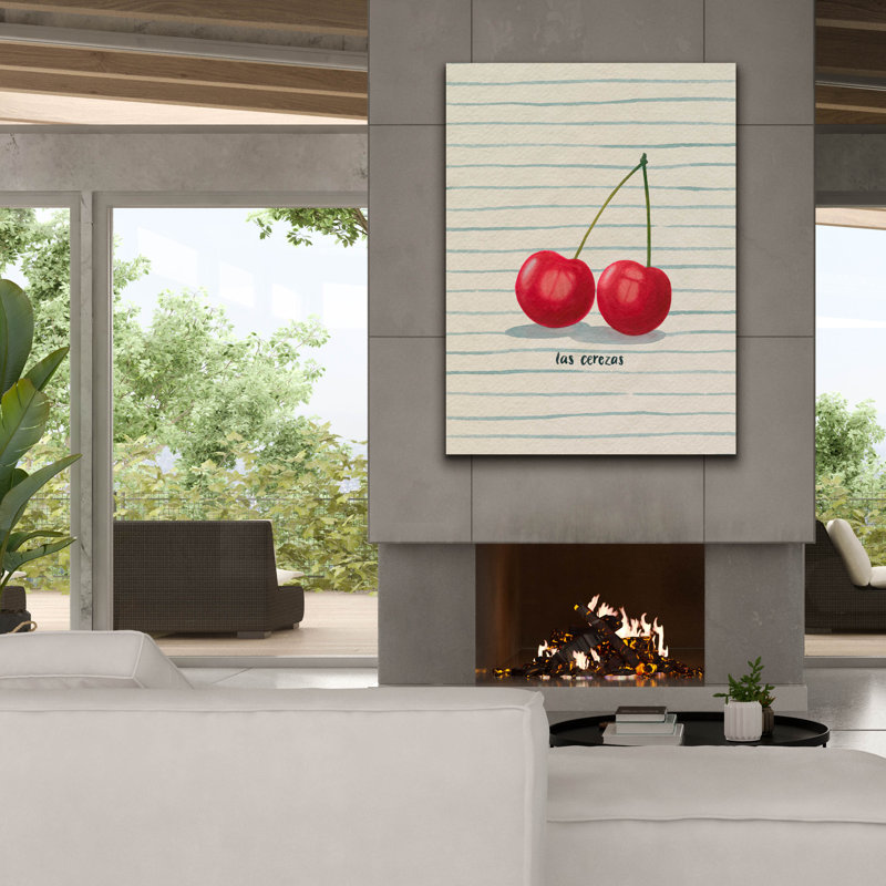  «Las Frutas 2» par Grace Popp, art mural sur toile, 40 po x 54 po