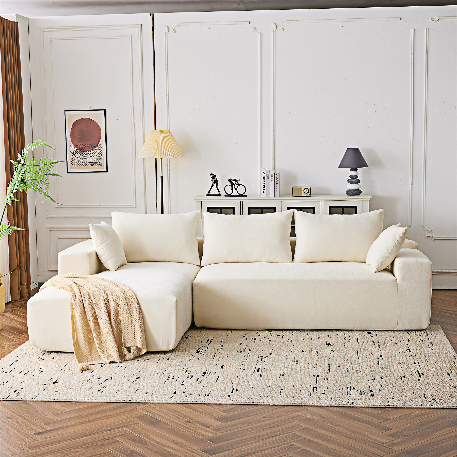Wrought Studio Modular Upholstered Sectional Sofa - Wayfair Canada