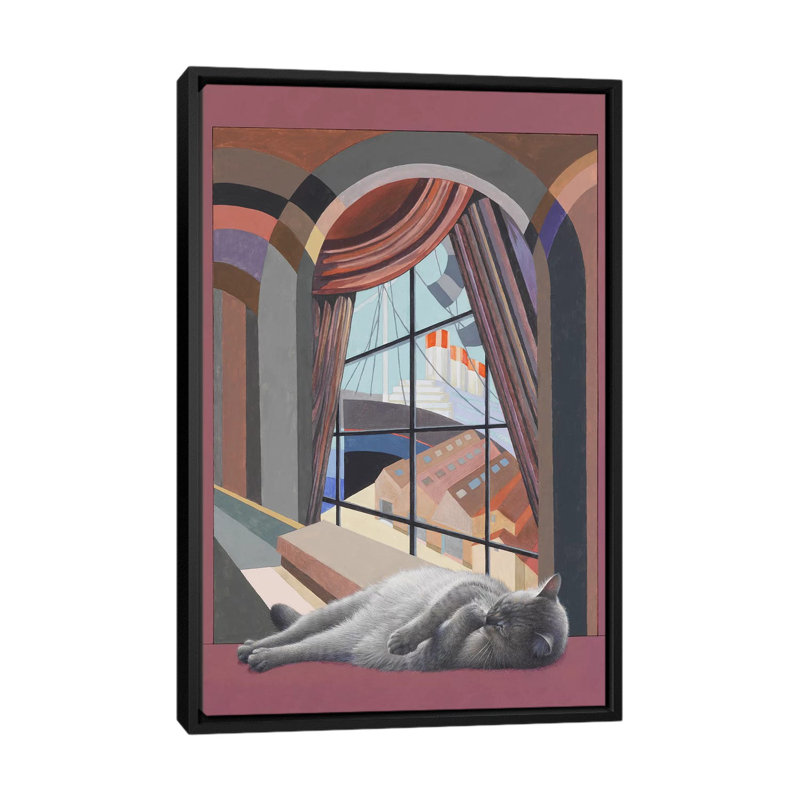 «Amulet Waiting for the Benedictus bateau de croisière», impression sur toile, H 26 po x l 18 po x P 1,5 po, Pas de tapis