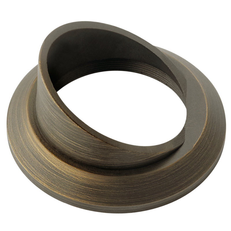 Makanda Mini All-Purpose Display Light Cowl, Chrome Brass