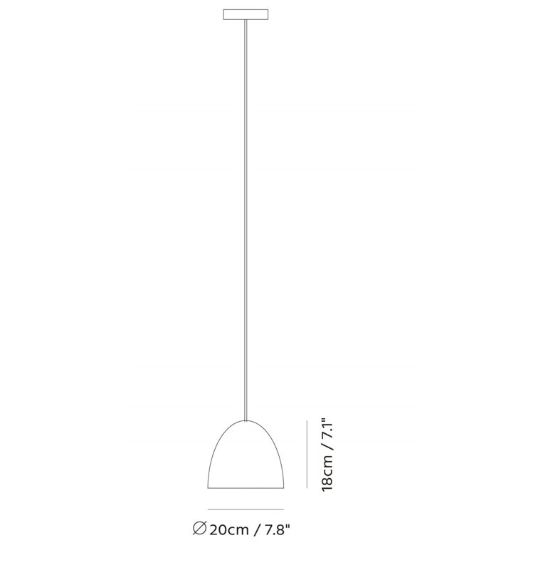 Castle 1 - Light Pendant, Small