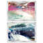 Textures colorées de l'océan - Impression sur papier-70291487-70291488