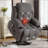 Power Lift Recliner Chair With Heat And Massage Electric Fabric Recliner Chair For Elderly With Side Pocket, USB Charge Port, Remote Control For Living Room-1088187199