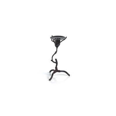 Twig Design Wrought Iron Candleholder