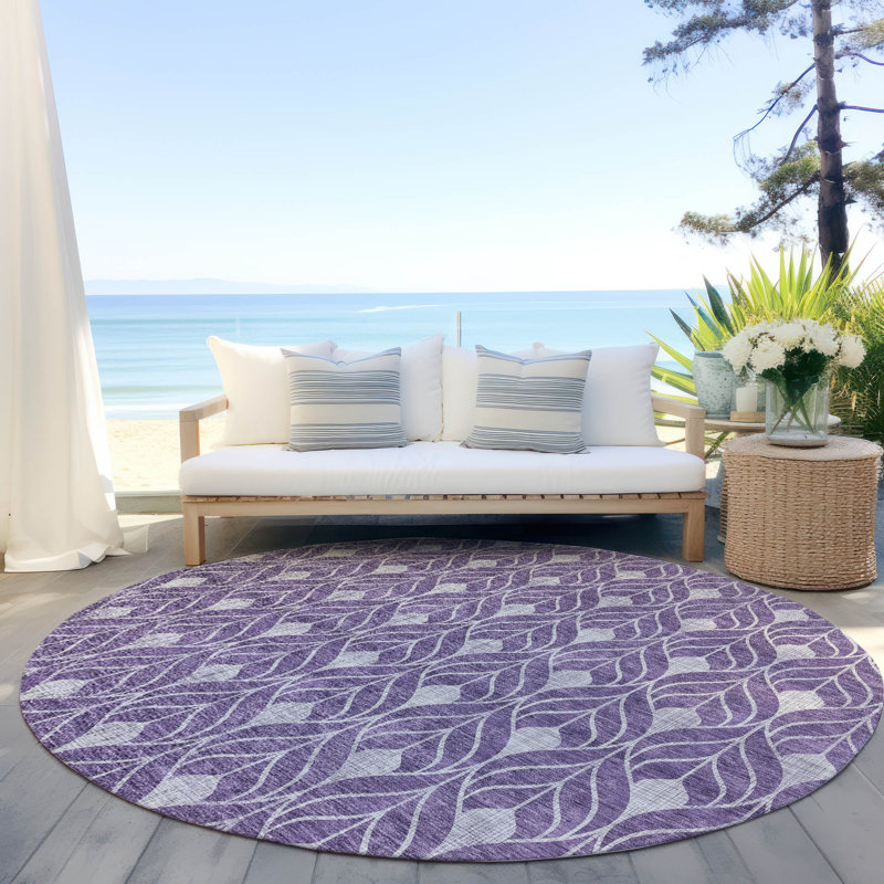  Maliana Area Rug, Round 8'