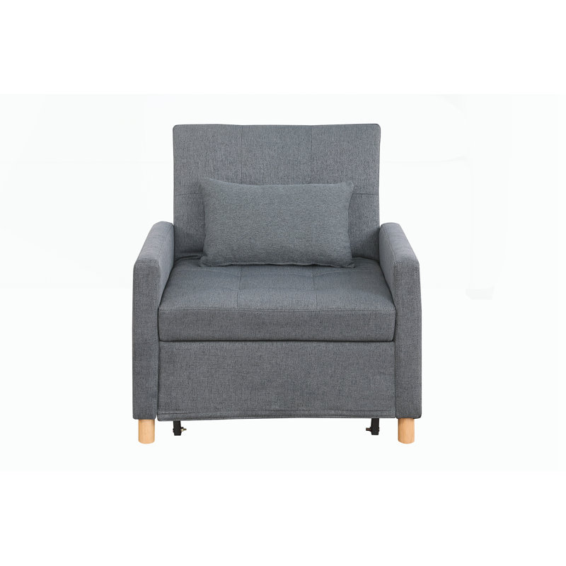 Canapé-lit convertible, Gris foncé