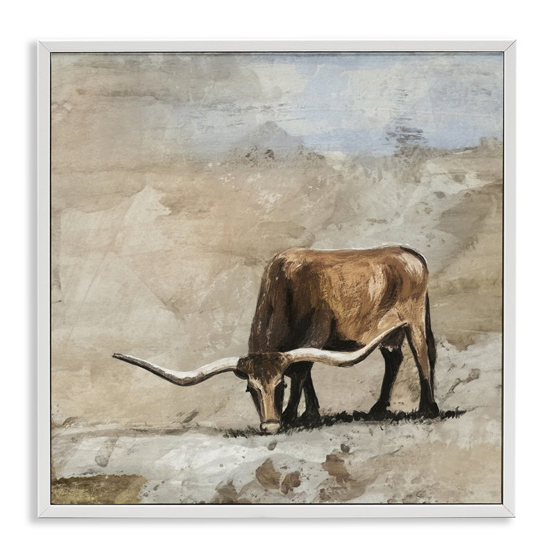 Giclée encadrée par Logan Longhorn, conçue par Errico & Slyp, H 17 po x l 17 po, Estampe numérique encadrée blanc bord de mer