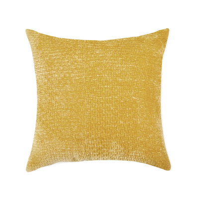 (Couvertures avec insertions) Ensemble de 2 coussins décoratifs à surfaces tissées