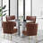 Accent Side Chair With Gold Legs-555640029