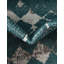 Tapis bleu sarcelle Southwestern-1702926314