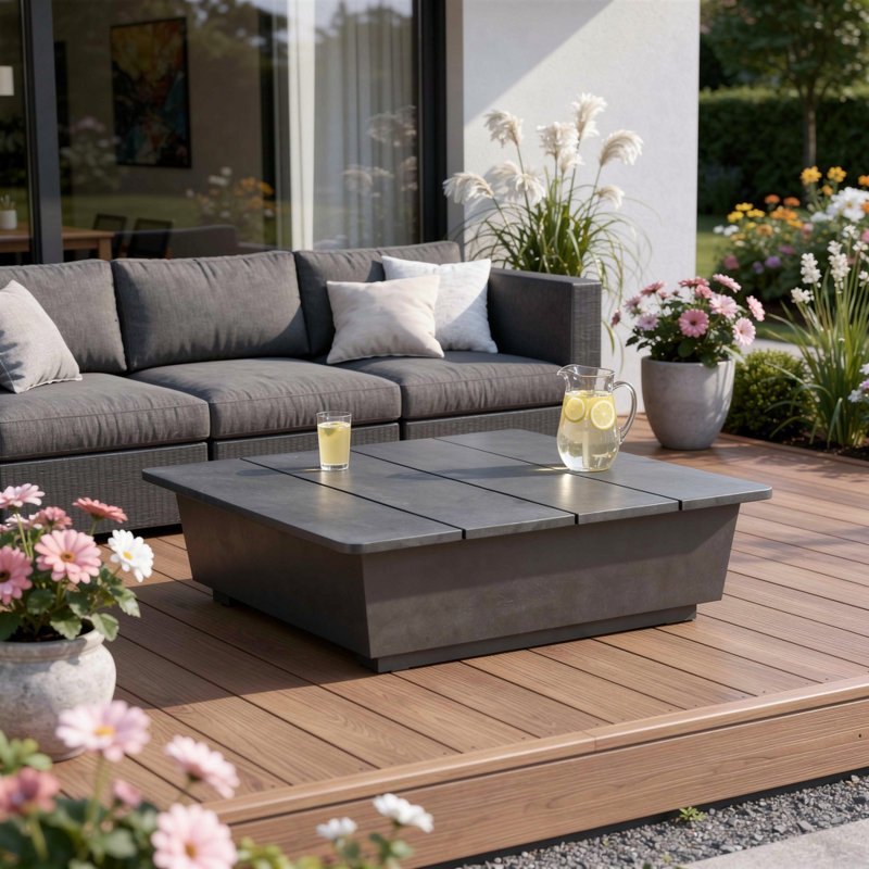 Table basse d'extérieur 32 po