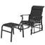 Fauteuil oscillant d'extérieur à haut dossier Garden-865656794