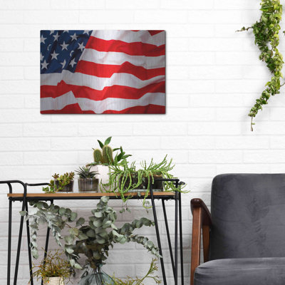 " Flag Of The United States Of America " by Luxe Metal Portfolio