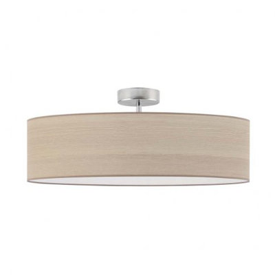 Bislim Fabric Semi Flush Mount