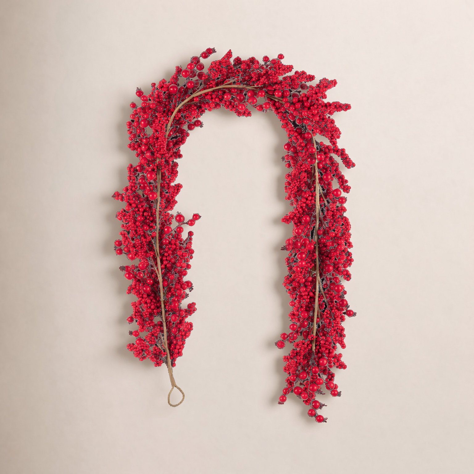 72" Christmas Full Berry Garland