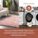 Loni Solid Machine Washable Runner Shag Rug for Living Room Bedroom Dining Room Nursery Entryway Hallway