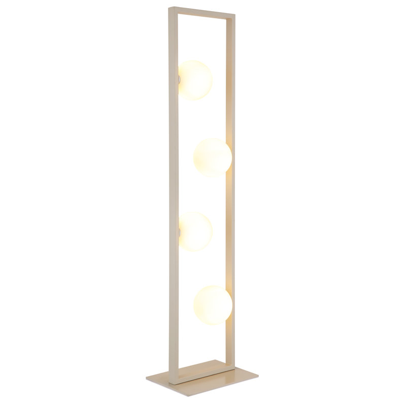 110cm Matte Novelty Floor Lamp, Beige