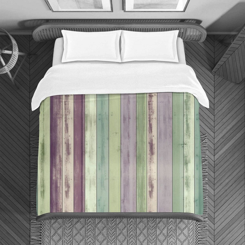Vertical Striped Bedding, Twin