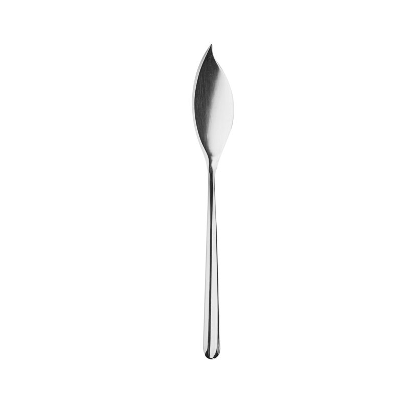 Linea Table Fish Knife - 12 Pieces - Rainbow, Stainless Steel