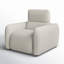 Fauteuil inclinable rembourré Pompeo-69140162