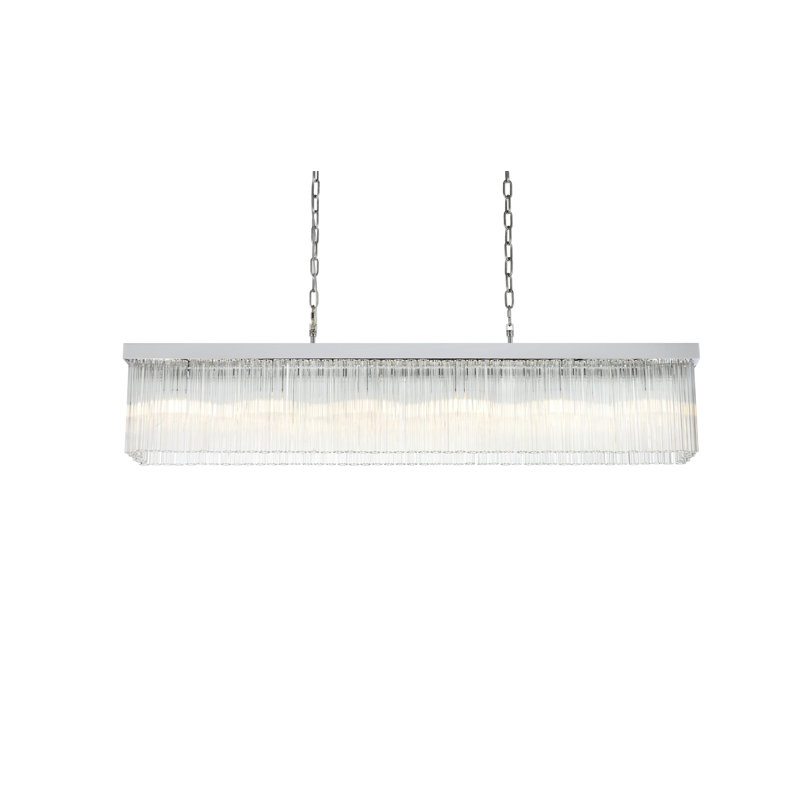 Lustre Lu 49 pouces, Chrome chrome