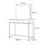 Blanco Dressing Table with Mirror-97771444
