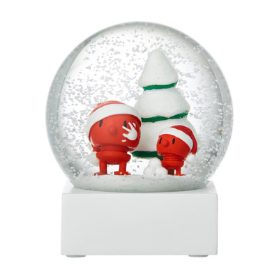 Figur Santa Schneekugel