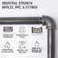 Ensemble de support de tablette industrielle robuste Mandrup-43351805