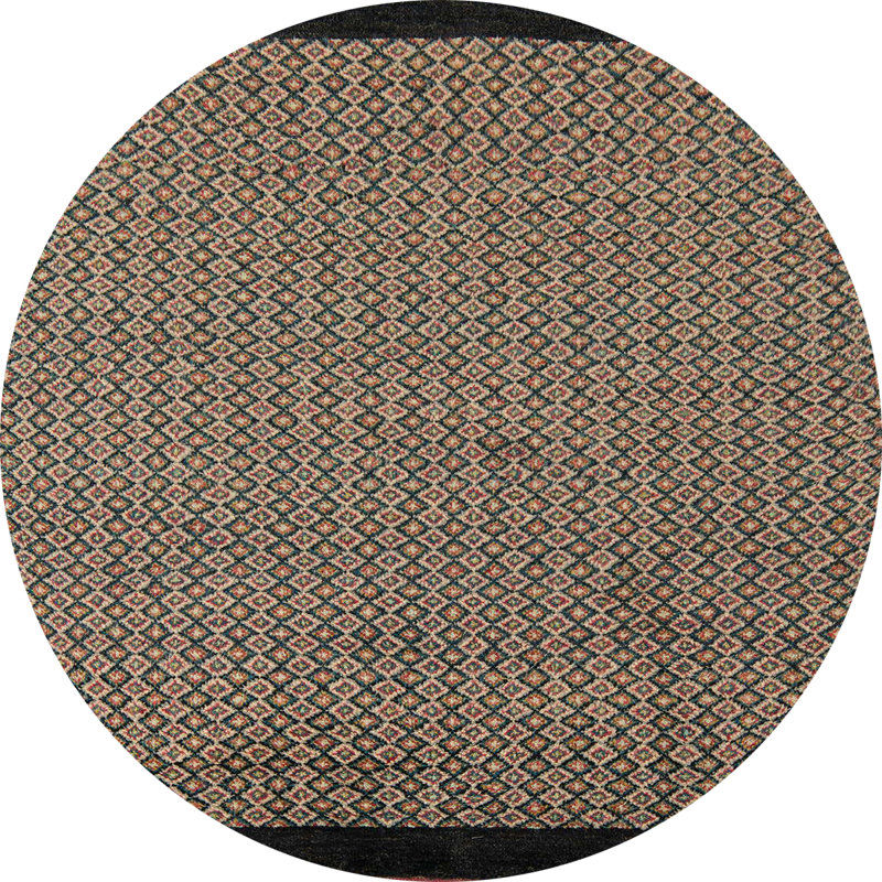 Tapis abstrait et moderne 5166, Rond 4 pi