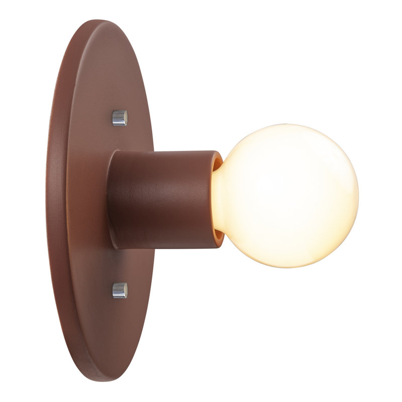 1 - Light Flush Mounted Sconce, Canyon Clay