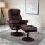 Fauteuil inclinable pivotant en cuir Scratch Cat