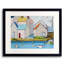 Harbor Town Ll Print by Phyllis Adams-1922316182