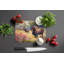 Wood Bison Glass Cutting Board Large
