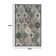 Violia Moroccan Bloom Medallion Area Rug – Plush Textured Accent with Non-Slip Backing