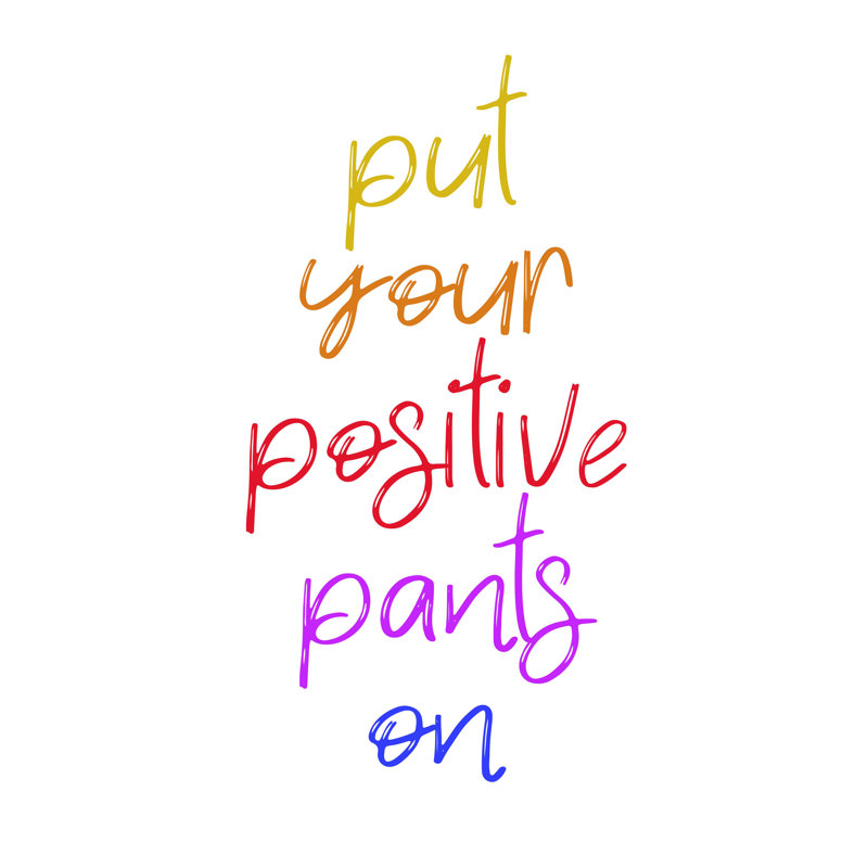 Positif Pants - impression sur toile tendue, L 24 po x H 32 po