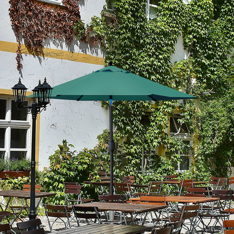 Parasol de marché inclinable 90 po Keiwarren, Vert