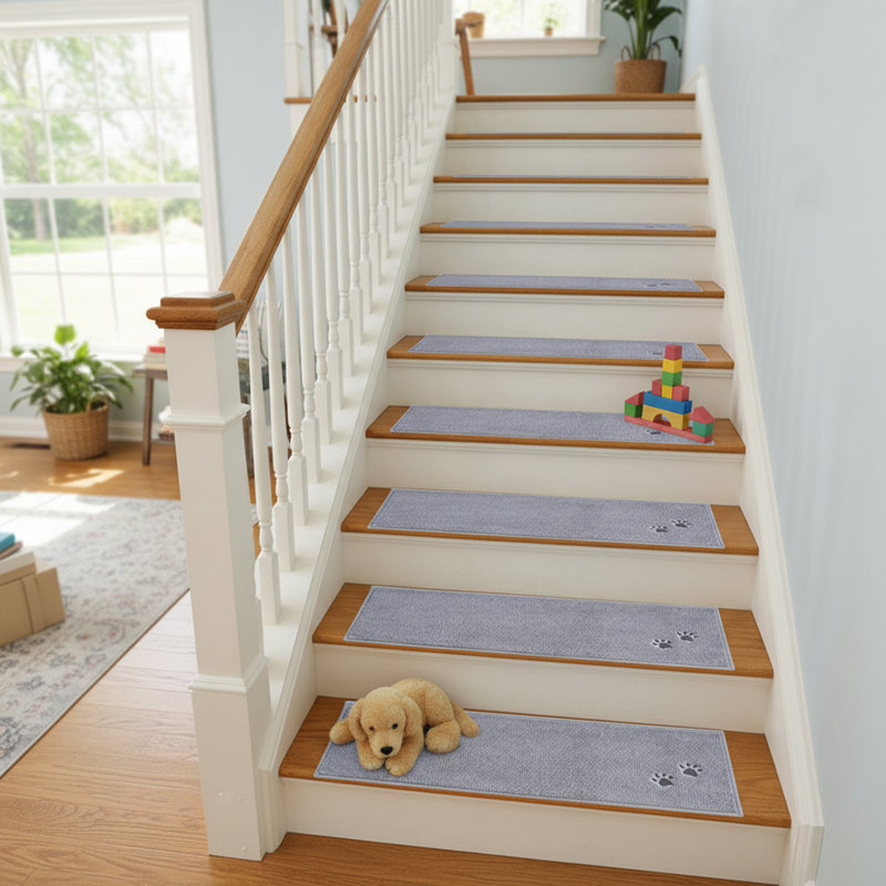 Non-Slip Stair Tread, Grey