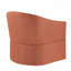 Fauteuil d'appoint pivotant à jupe-241993017