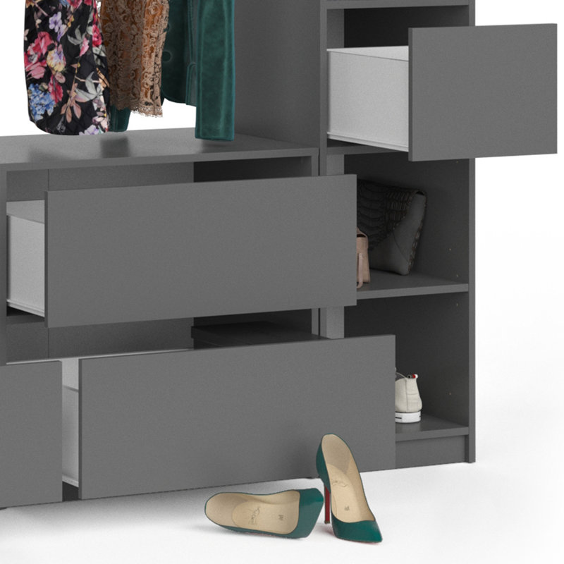 Jambrina 153.5cm Closet System