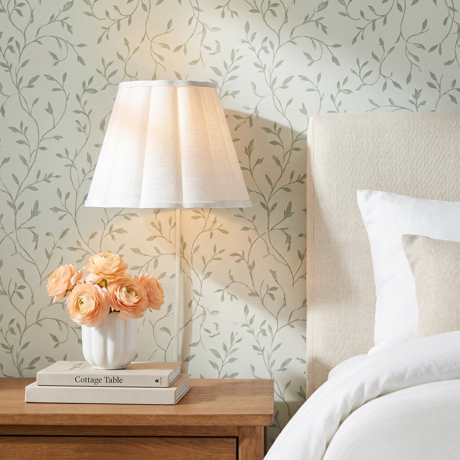 Alala Single Light Linen Wallchiere