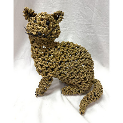 Handmade Cat Sculpture