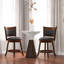 Tabouret de comptoir pivotant 25 po Rinley