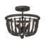 Lustre semi-encastré 3 lumières-2086547401