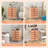 10-drawer Storage Cart Utility Rolling Trolley Kitchen Organizer-171060951