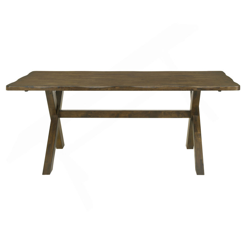 Carbon Knotty Nutmeg Rectangular Dining Table
